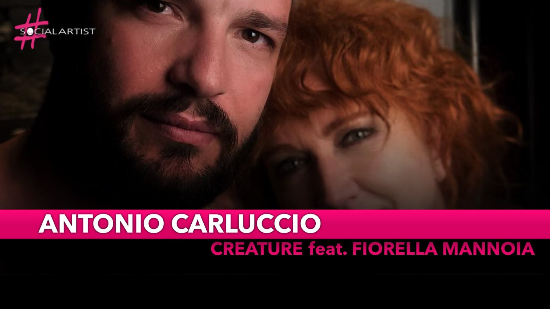 Antonio Carluccio, in duetto con Fiorella Mannoia con il brano Creature